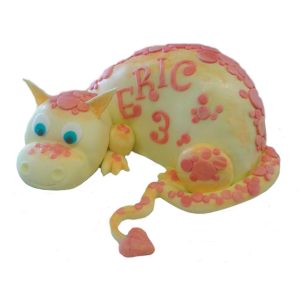 Torte 3D Figur - kleiner Drache