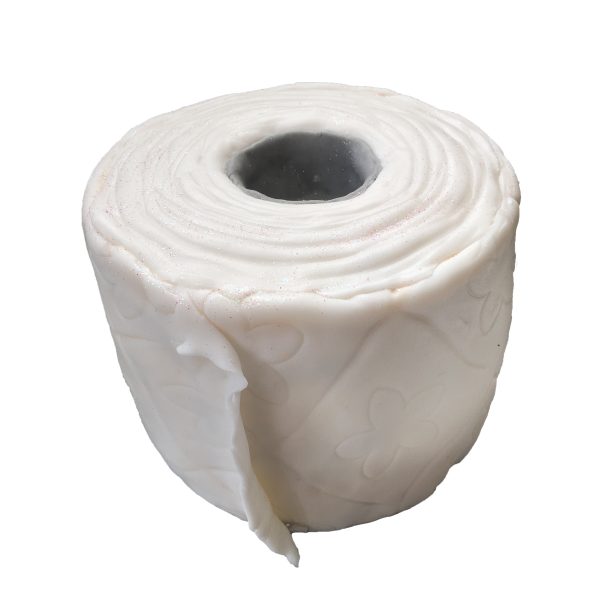 Torte 3D Figur - Toilettenpapier klein