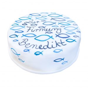 Torte Firmung "Fische"