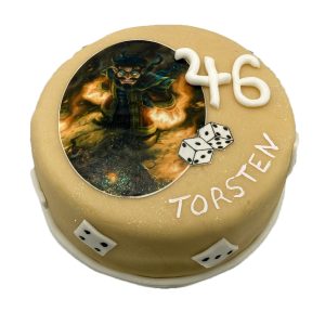 Torte "Pen & Paper" Marzipan