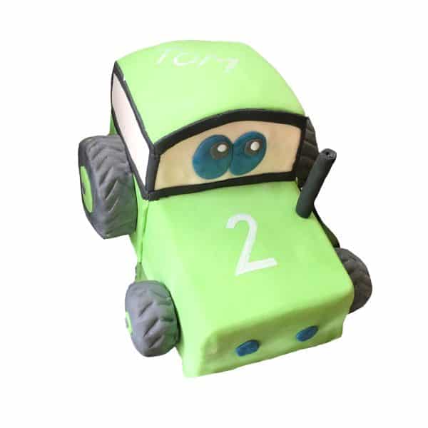 Torte 3D Figur - kleiner Traktor