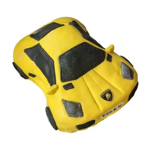 Torte 3D Figur - Sportwagen