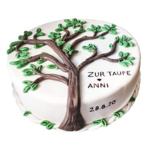 Tauftorte "Baum"