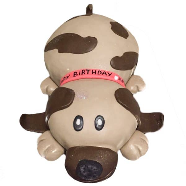 Torte 3D Figur - kleiner Hund